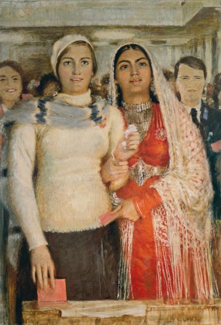 Самохвалов А.Н. Делегатки. 1939 Самохвалов А.Н. Делегатки. 1939